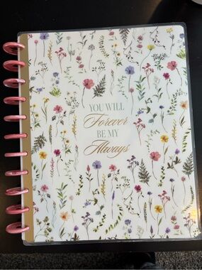 Happy Planner Wedding planner  - "You Will Forever Be My Always"